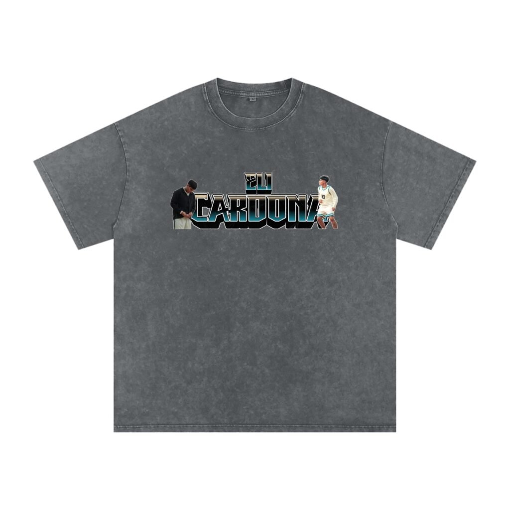 Eli Cardona Snow Washed Oversized TEE