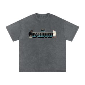 Eli Cardona Snow Washed Oversized TEE - Image 4