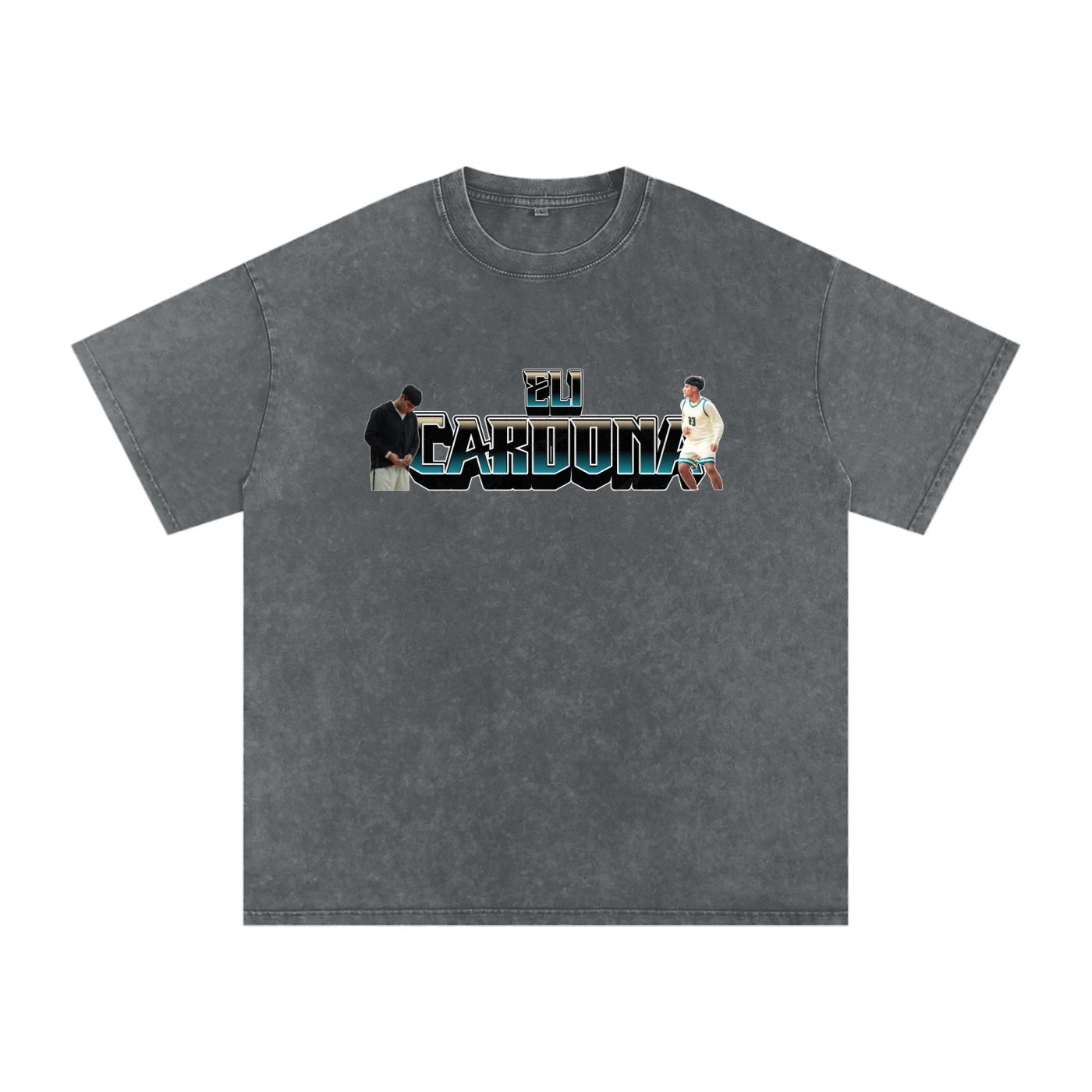 Eli Cardona Snow Washed Oversized TEE - Image 4