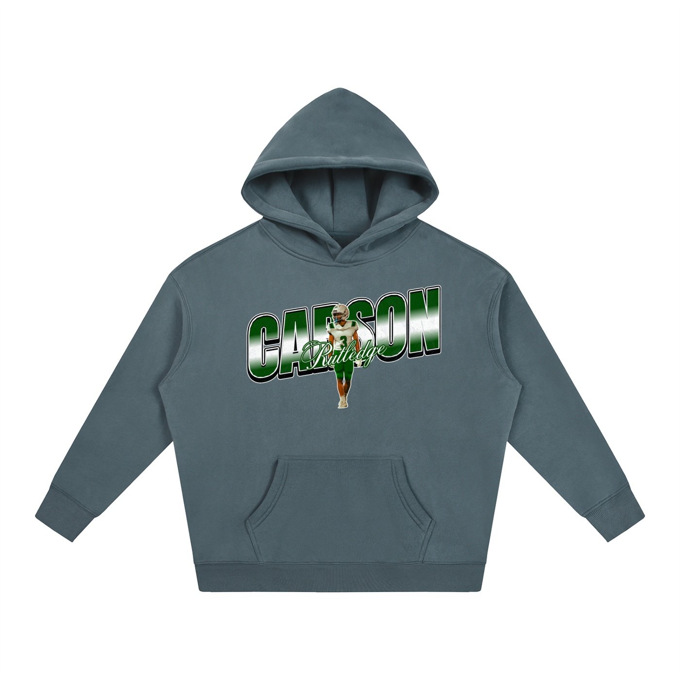 Carson Rutledge Oversize Fleeced Hoodie - Image 4