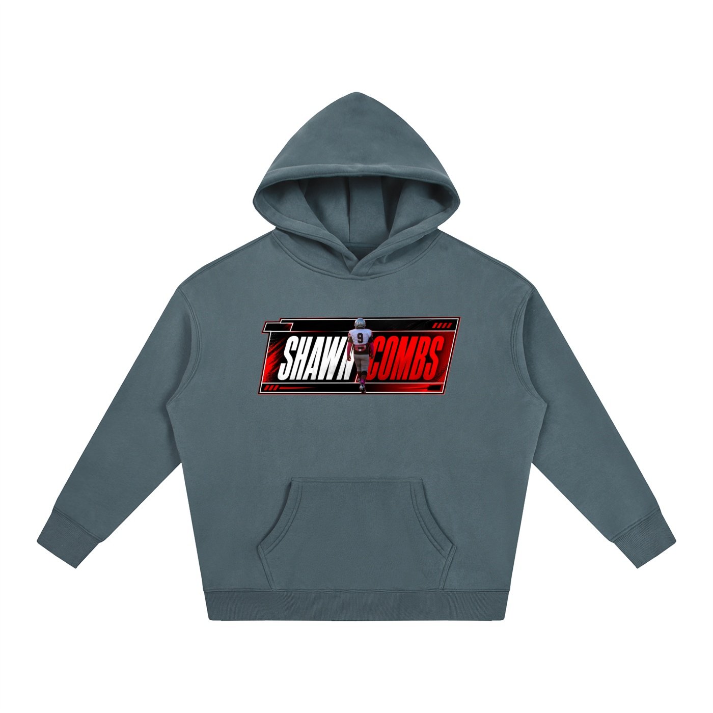 Shawn Combs Oversize Fleeced Hoodie - Image 4