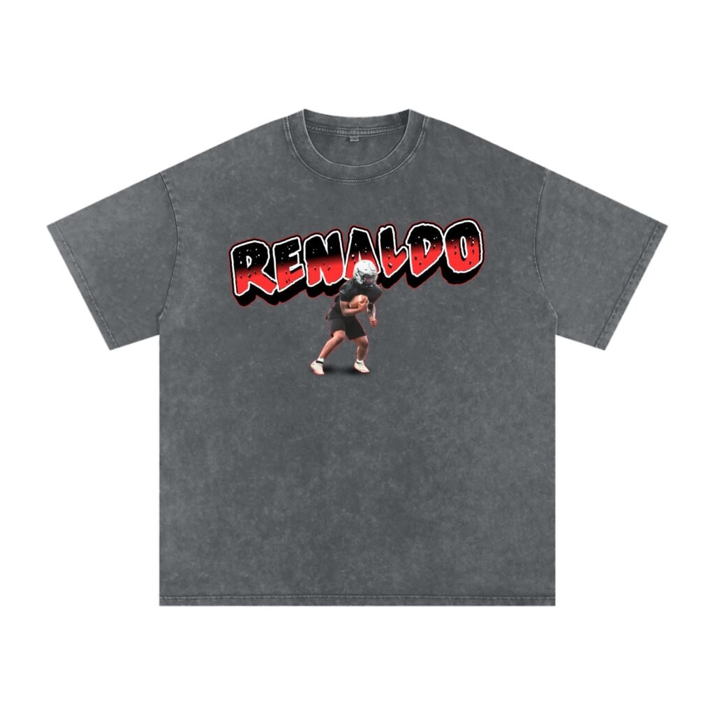 Renaldo Snow Washed Oversized TEE