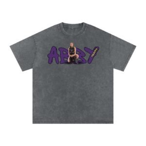 Abby Geairn Snow Washed Oversized TEE - Image 4