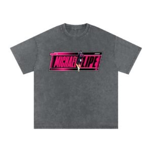 Michael Lipe Snow Washed Oversized TEE - Image 4