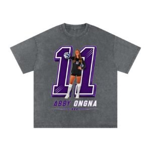 Abby Ongna Snow Washed Oversized TEE - Image 4