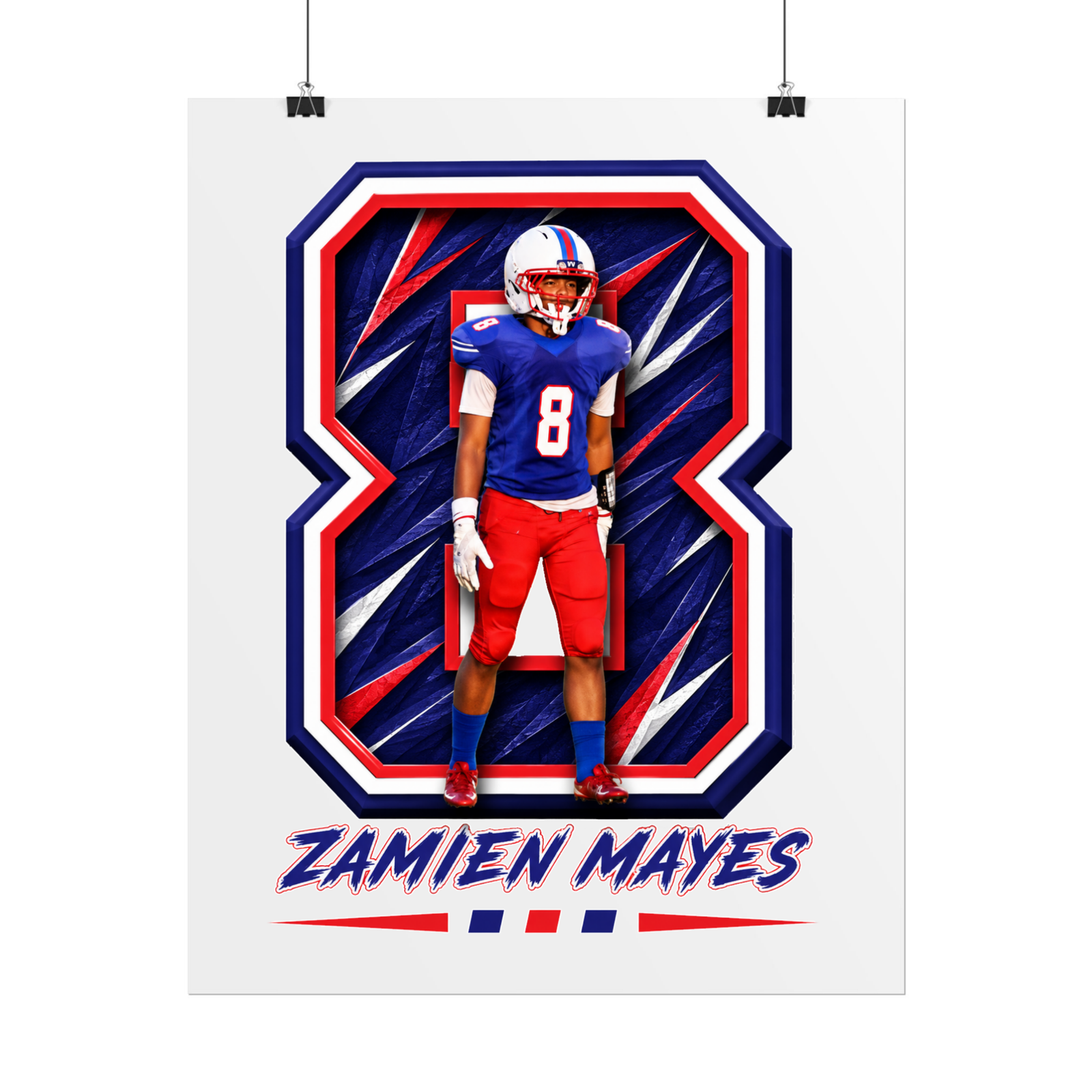 Zamien Lee Mayes Poster - Image 1