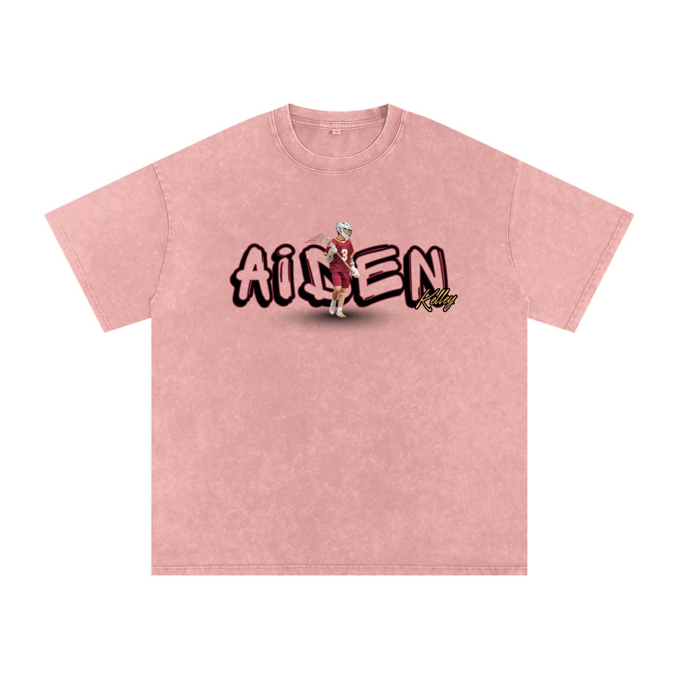 Aiden Kelley Snow Washed Oversized TEE - Image 5