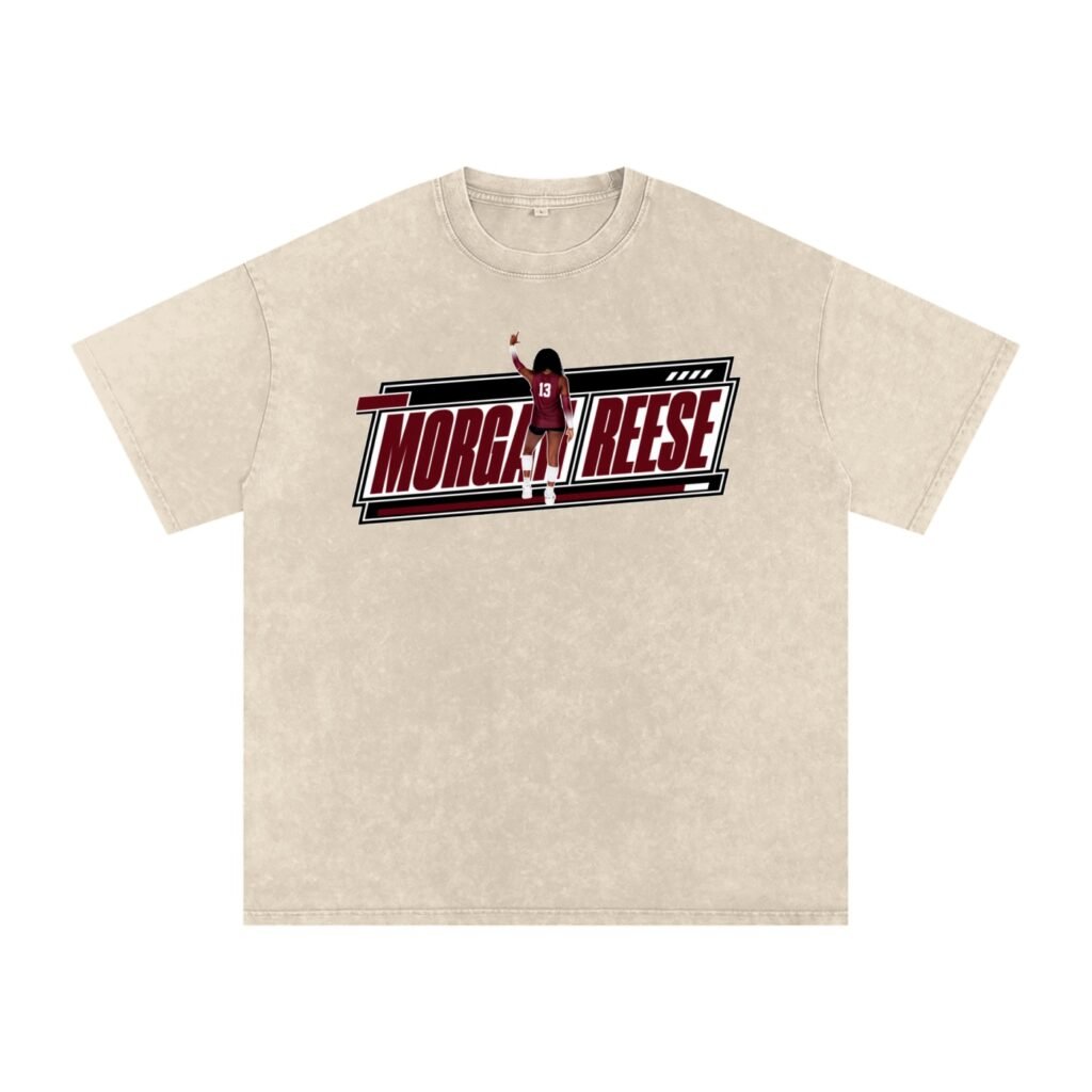 Morgan Reese Snow Washed Oversized TEE