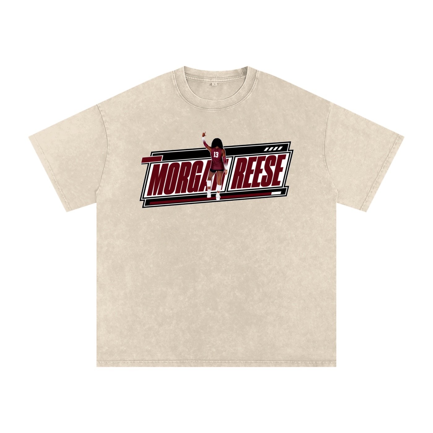 Morgan Reese  Snow Washed Oversized TEE - Image 2