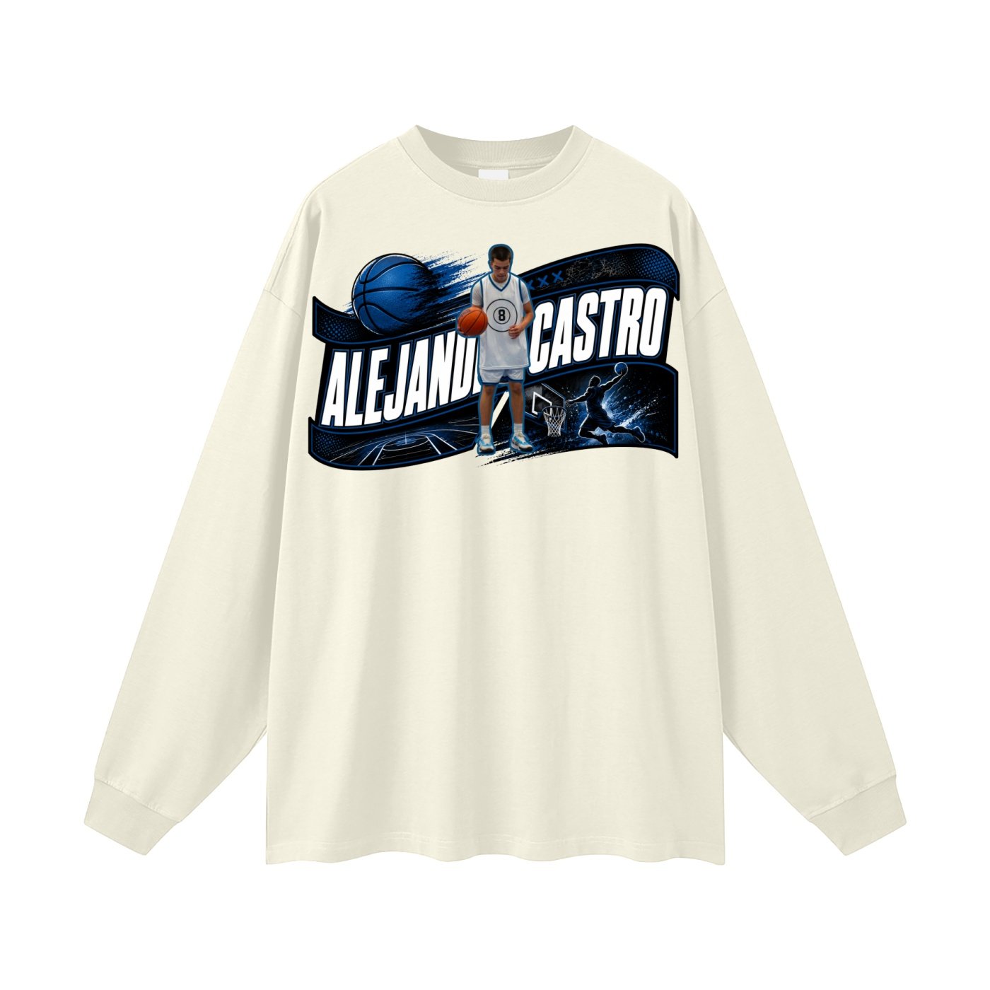 Alejandro Castro Unisex Long Sleeve T-Shirt - Image 3