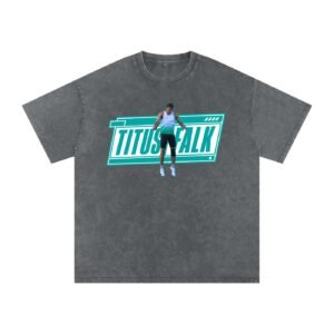 Titus Falk Snow Washed Oversized TEE - Image 4
