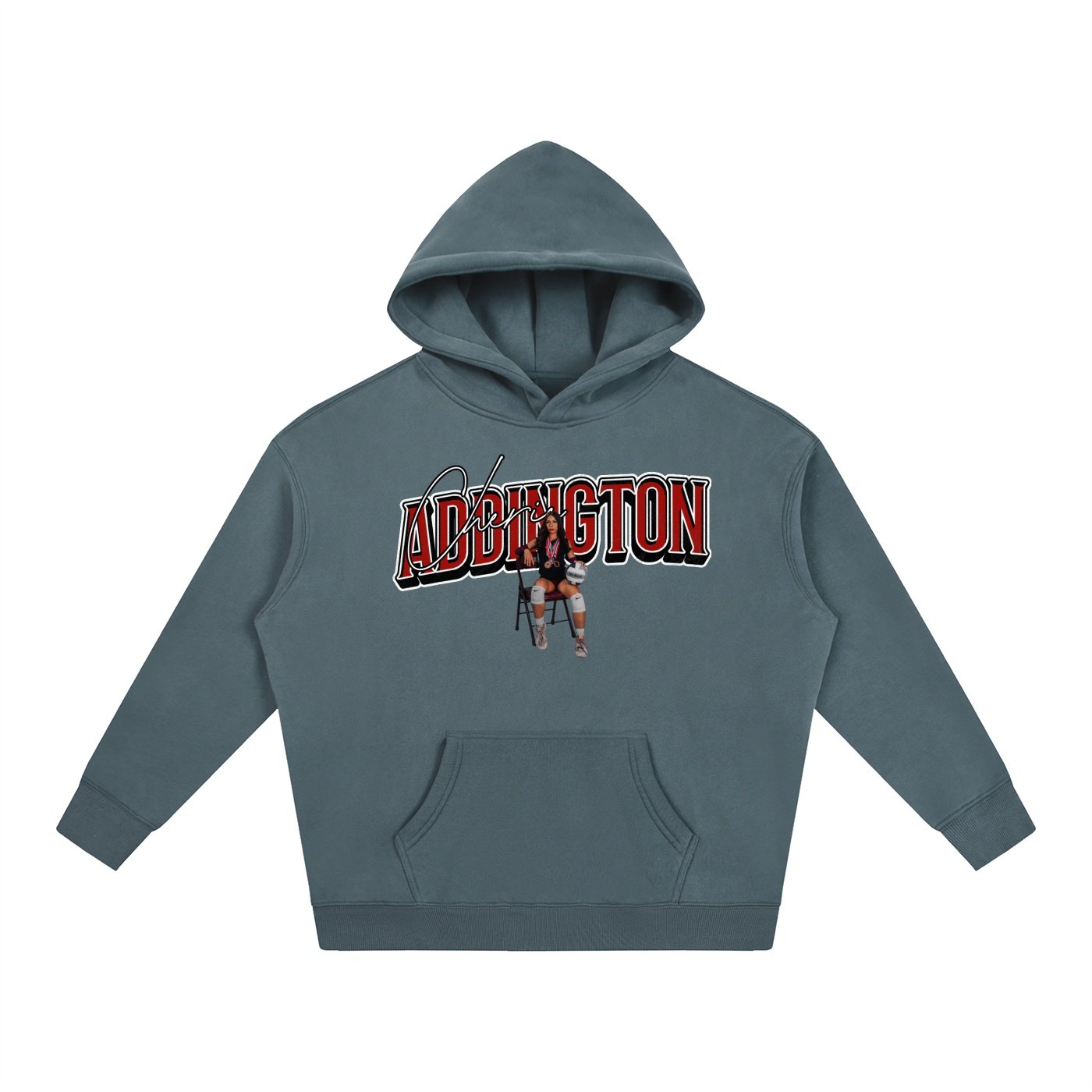 Cherie Addington Oversize Fleeced Hoodie - Image 4