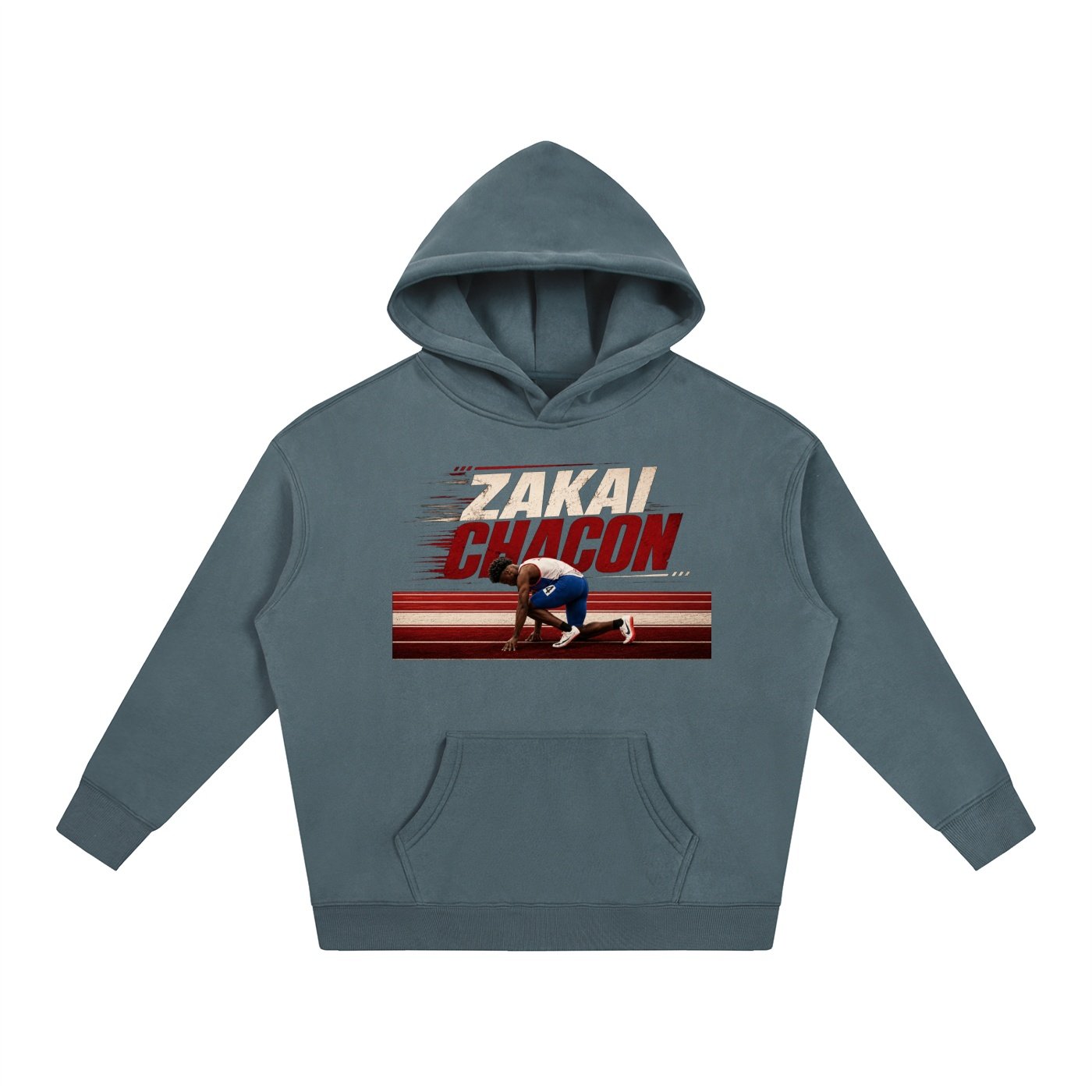 Zakai Chacon Oversize Fleeced Hoodie - Image 4