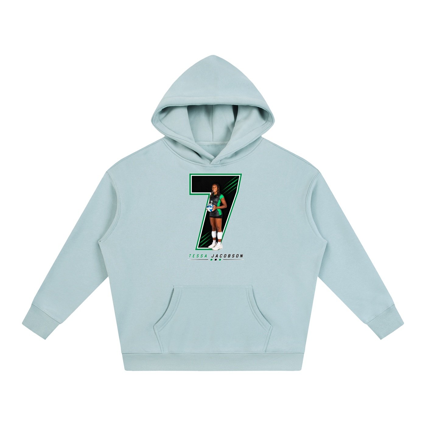 Tessa Jacobson Oversize Fleeced Hoodie - Image 3