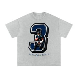Darrius Sample Snow Washed Oversized TEE - Image 3