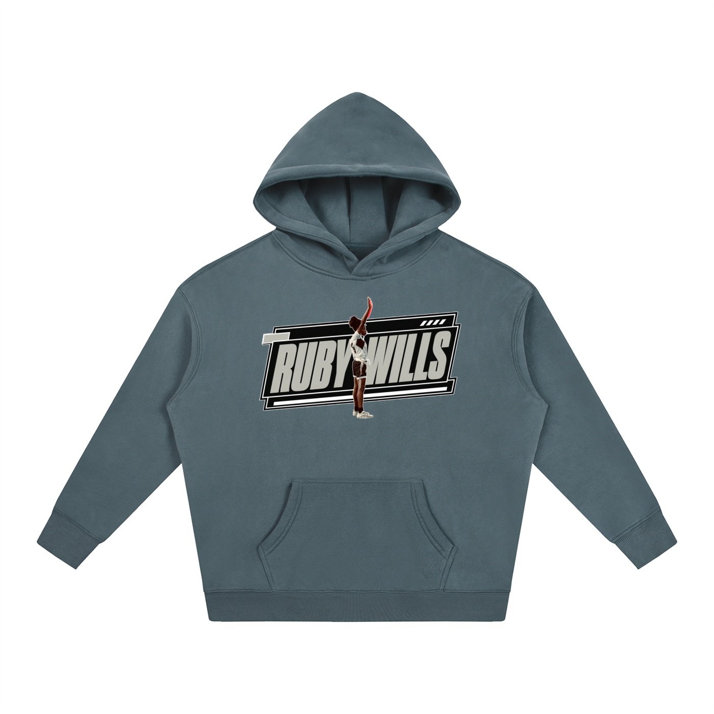 Ruby wills Oversize Fleeced Hoodie - Image 4