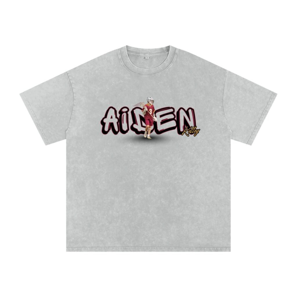 Aiden Kelley Snow Washed Oversized TEE
