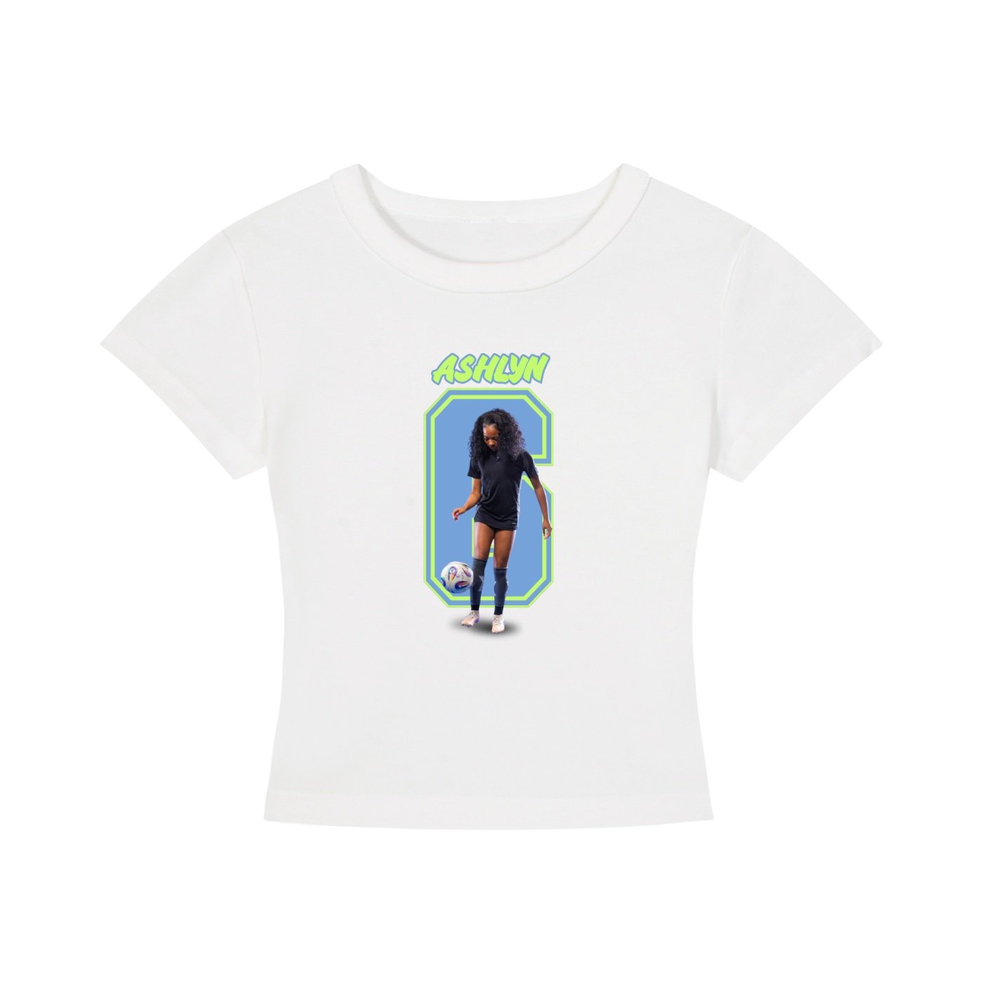 Ashlyn Bazile Women's CropTop - Image 2
