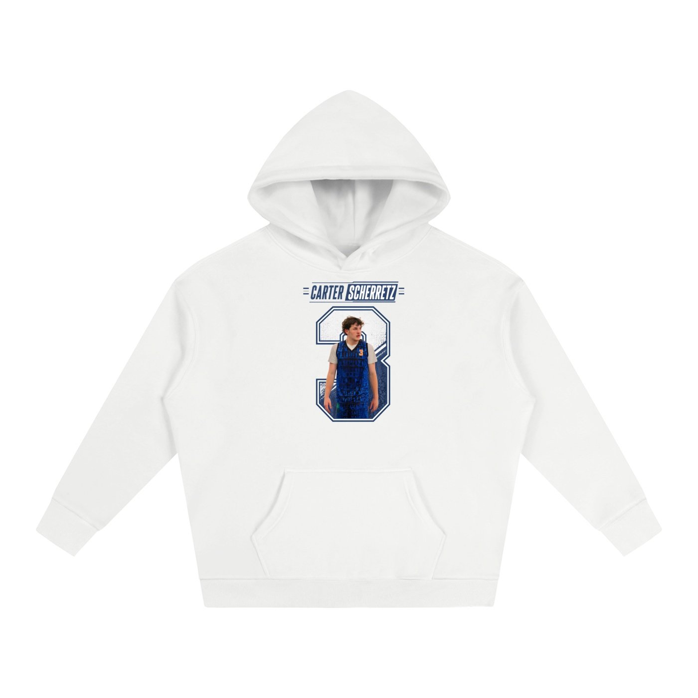 Carter Scherretz Oversize Fleeced Hoodie - Image 2
