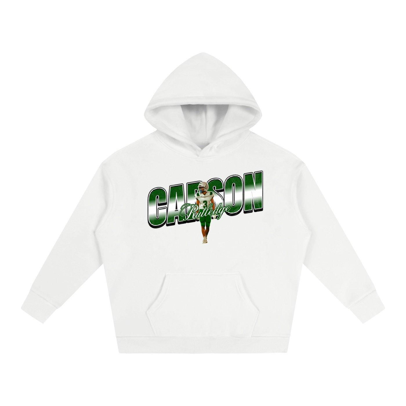Carson Rutledge Oversize Fleeced Hoodie - Image 2