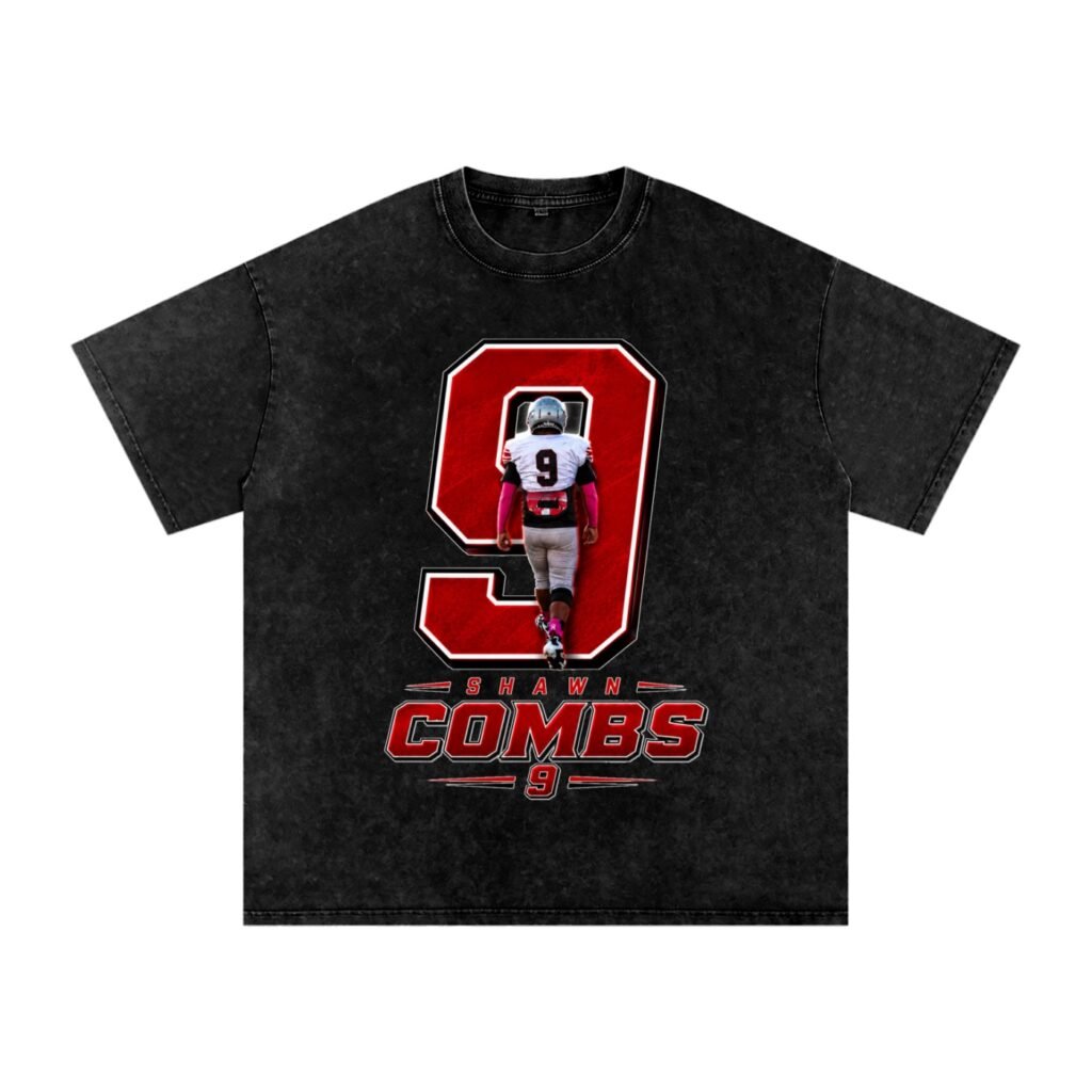 Shawn Combs Snow Washed Oversized TEE