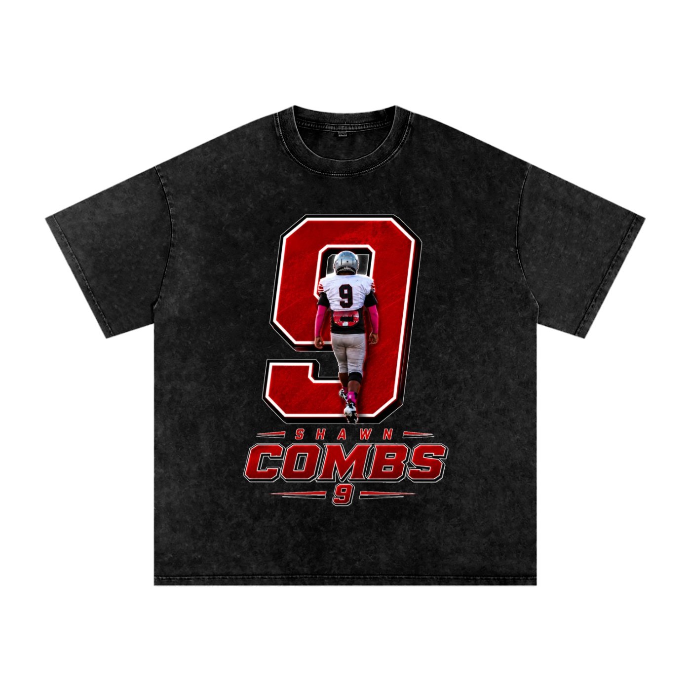 Shawn Combs Snow Washed Oversized TEE - Image 1