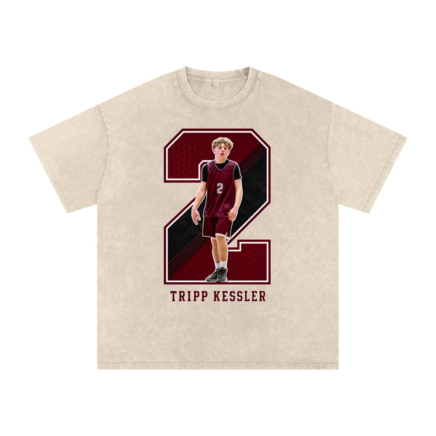 Tripp Kessler  Snow Washed Oversized TEE - Image 2