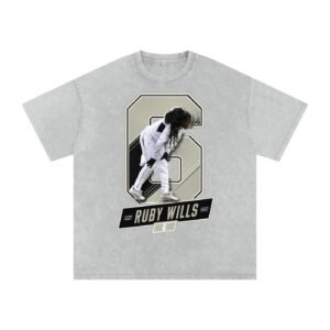 Ruby wills Snow Washed Oversized TEE - Image 3