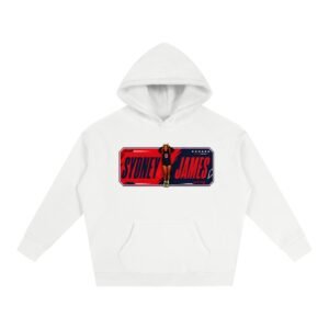 Sydney James Oversize Fleeced Hoodie - Image 2