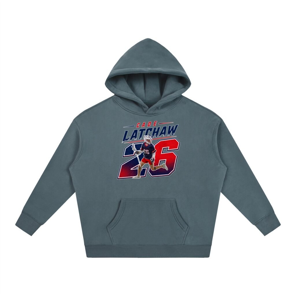 Cade Latchaw Oversize Fleeced Hoodie