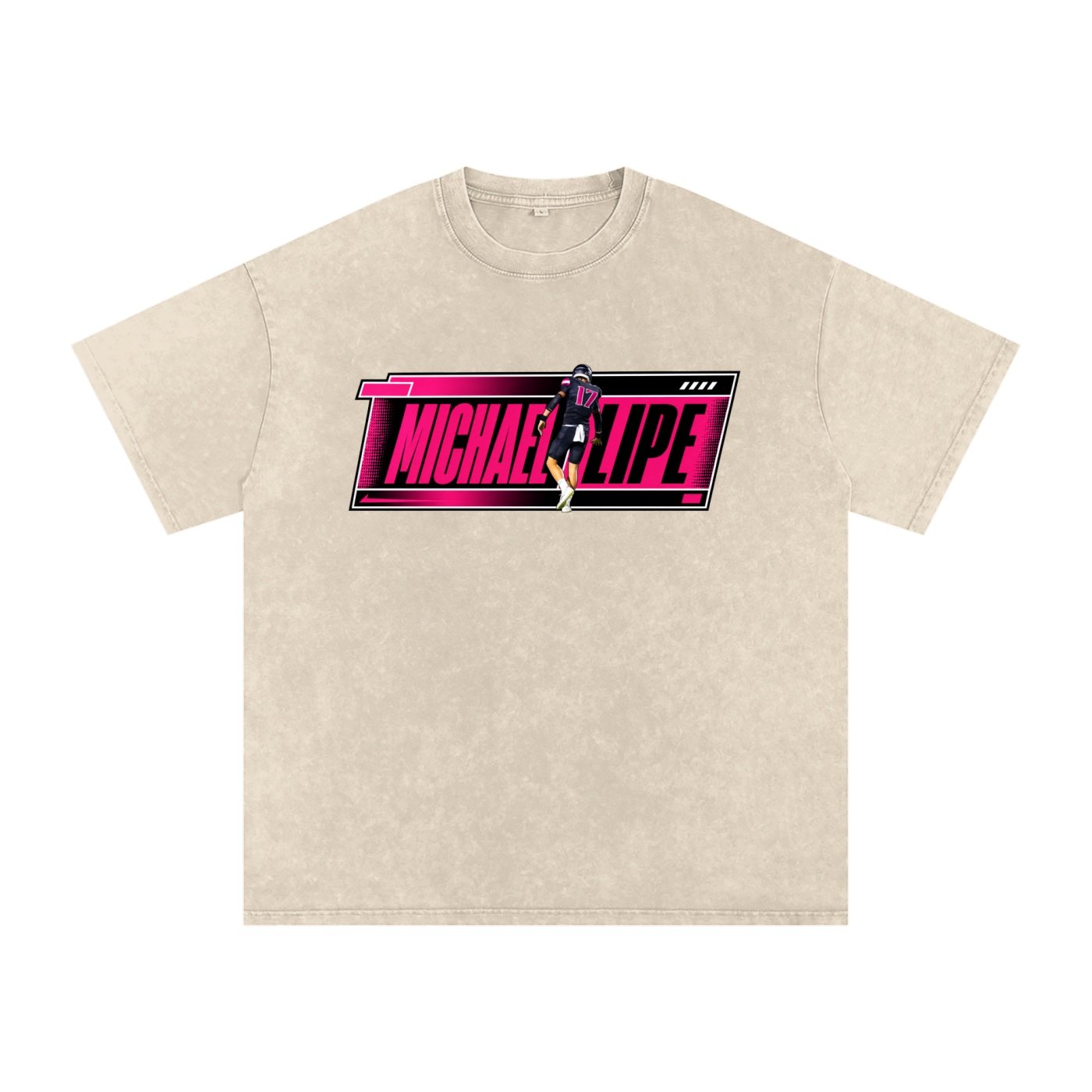 Michael Lipe Snow Washed Oversized TEE - Image 2