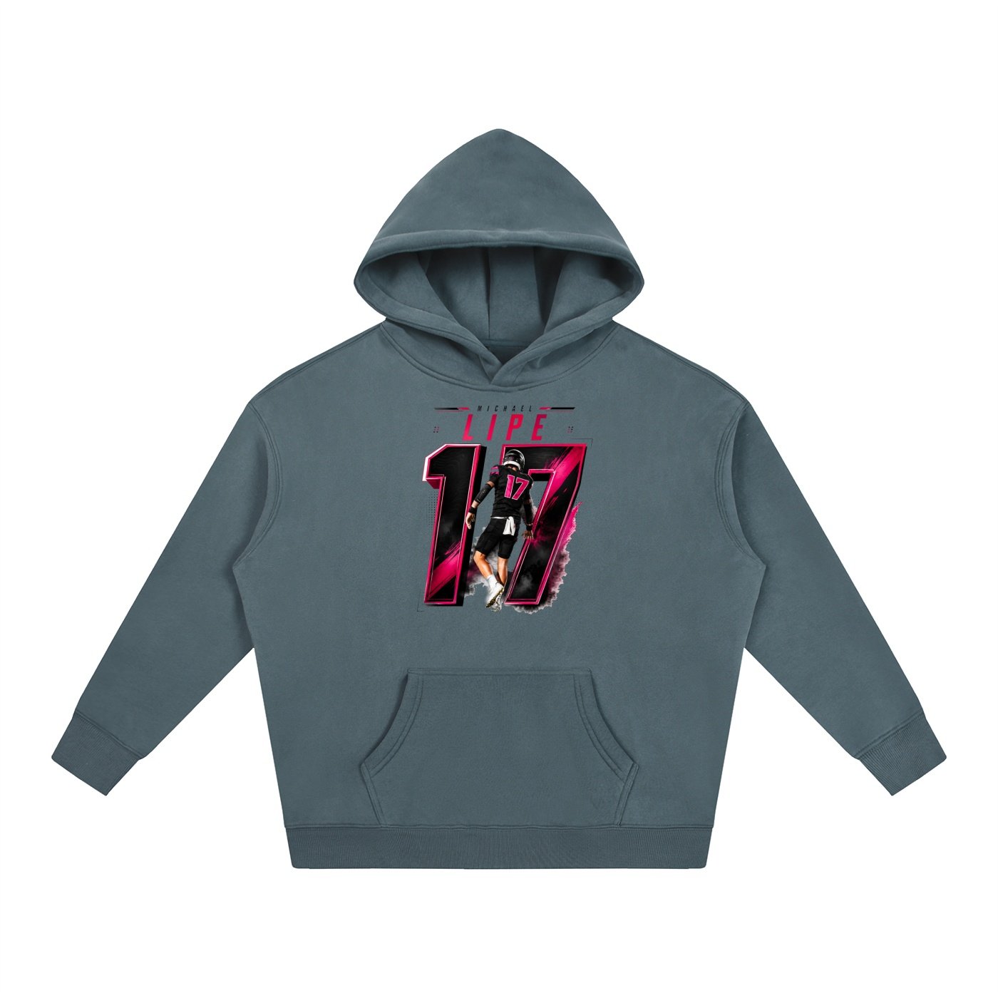 Michael Lipe Oversize Fleeced Hoodie - Image 3