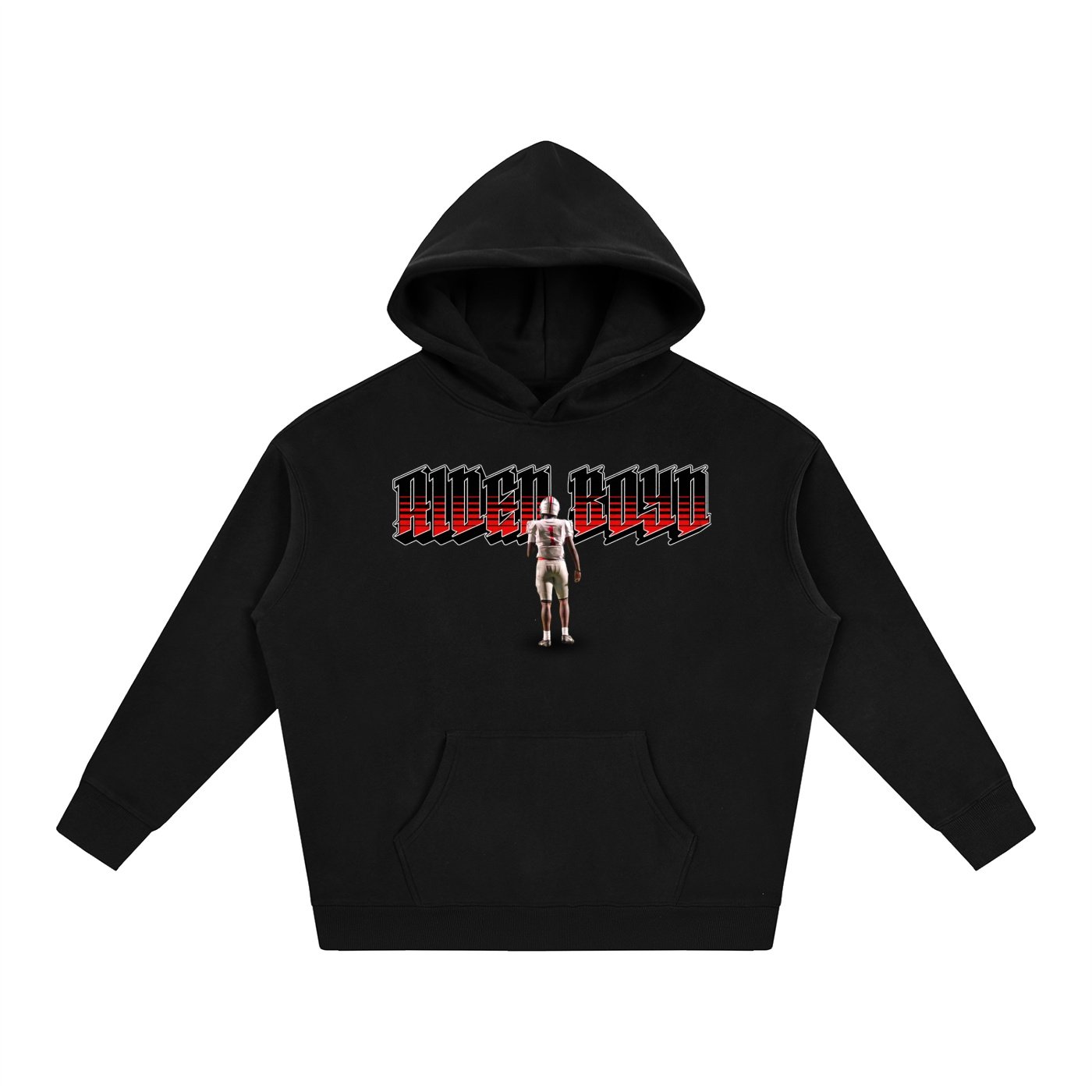 Aiden Boyd Oversize Fleeced Hoodie - Image 1