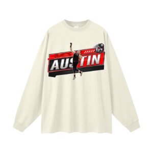 Austin Unisex Long Sleeve T-Shirt - Image 3
