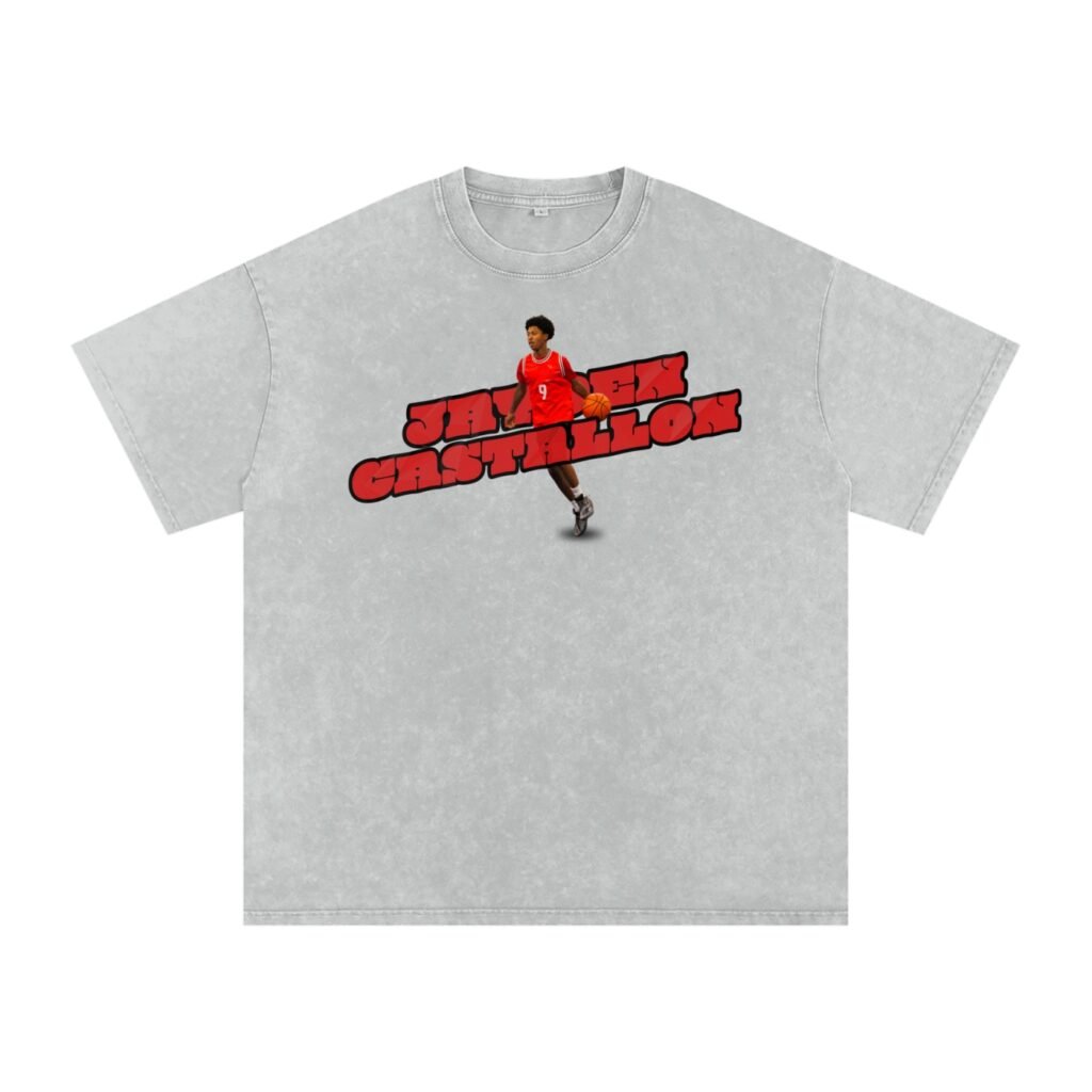 Jayden Castellon Snow Washed Oversized TEE