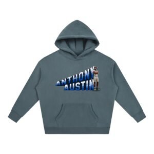 Anthony Austin Oversize Fleeced Hoodie - Image 4