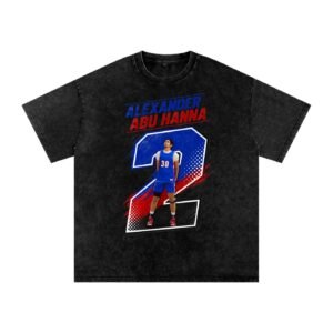 Alexander Abu Hanna Snow Washed Oversized TEE - Image 1