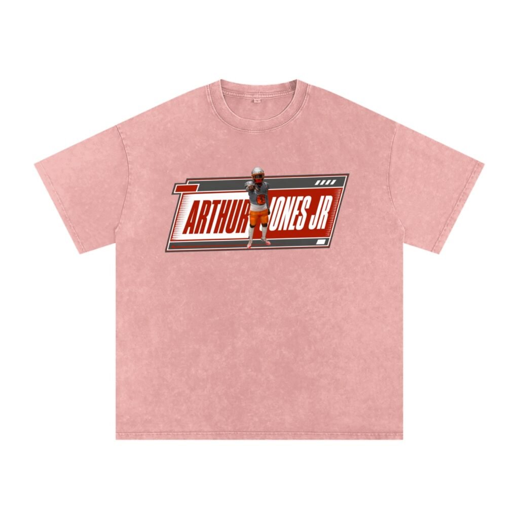 Arthur Seatbelt Jones  Snow Washed Oversized TEE