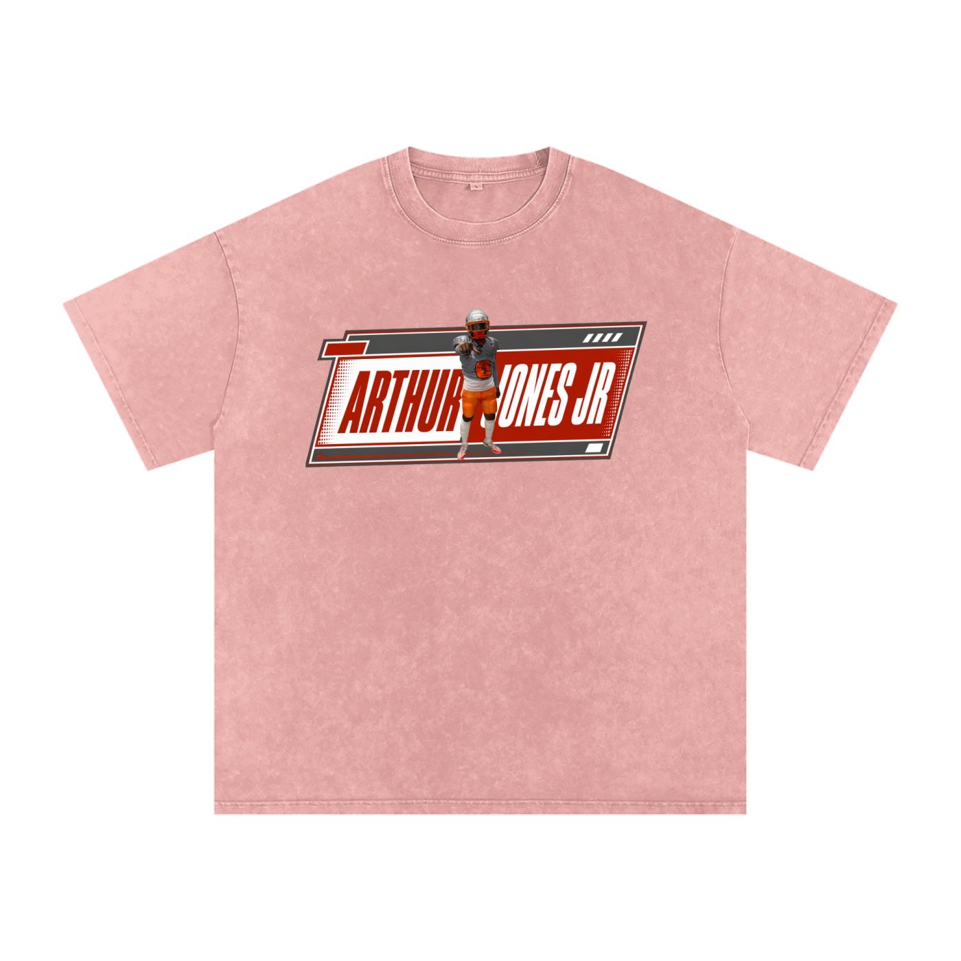 Arthur Seatbelt Jones  Snow Washed Oversized TEE - Image 5