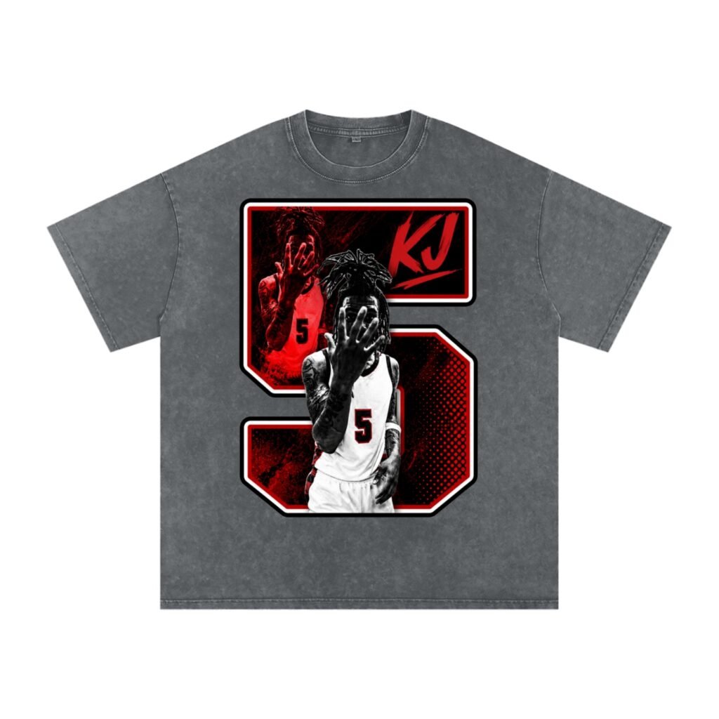 KJ Agnew Snow Washed Oversized TEE