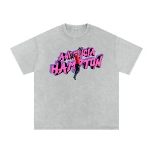 Angelicia Hampton  Snow Washed Oversized TEE - Image 3