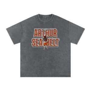 Arthur Seatbelt Jones Snow Washed Oversized TEE - Image 4