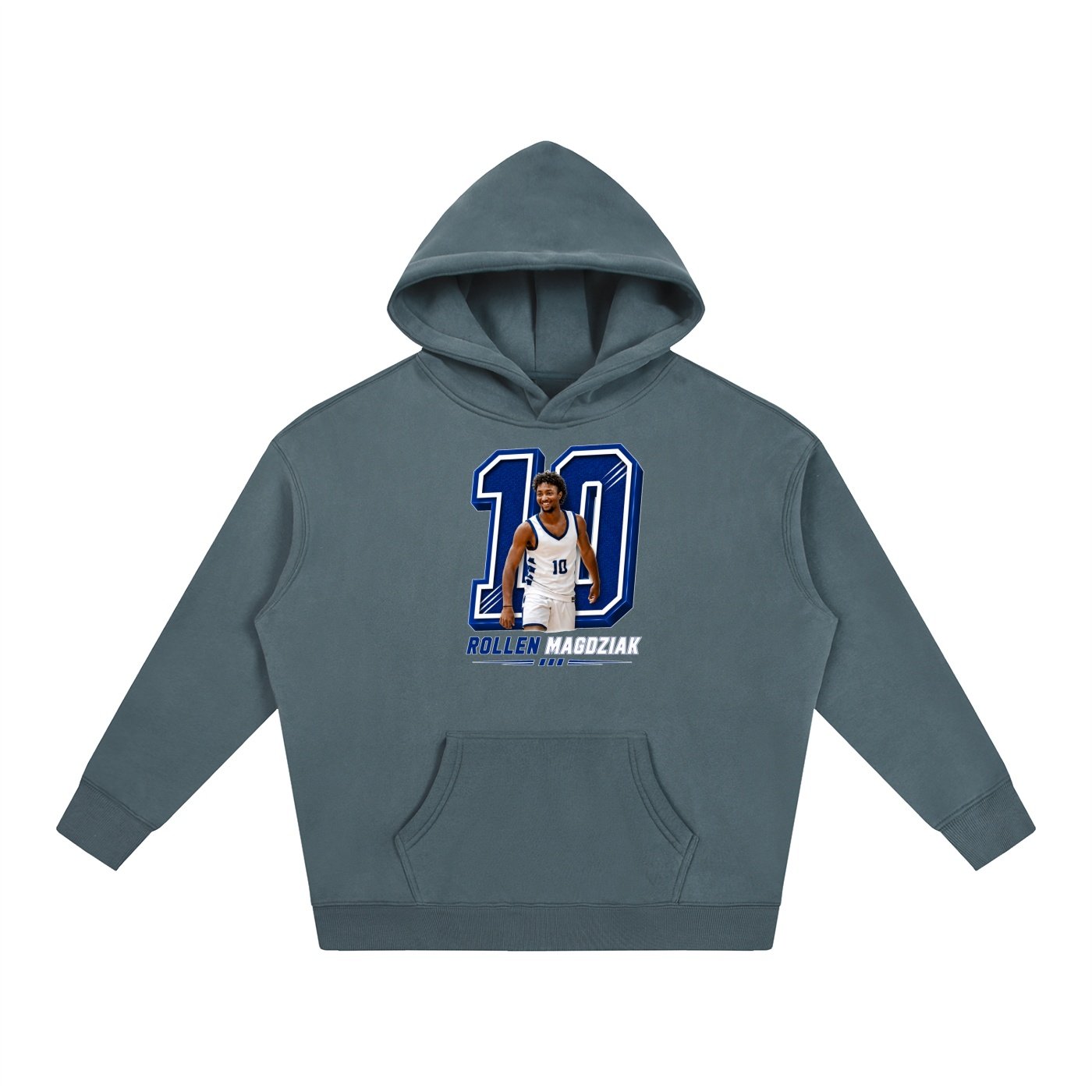 Rollen Magdziak Oversize Fleeced Hoodie - Image 4