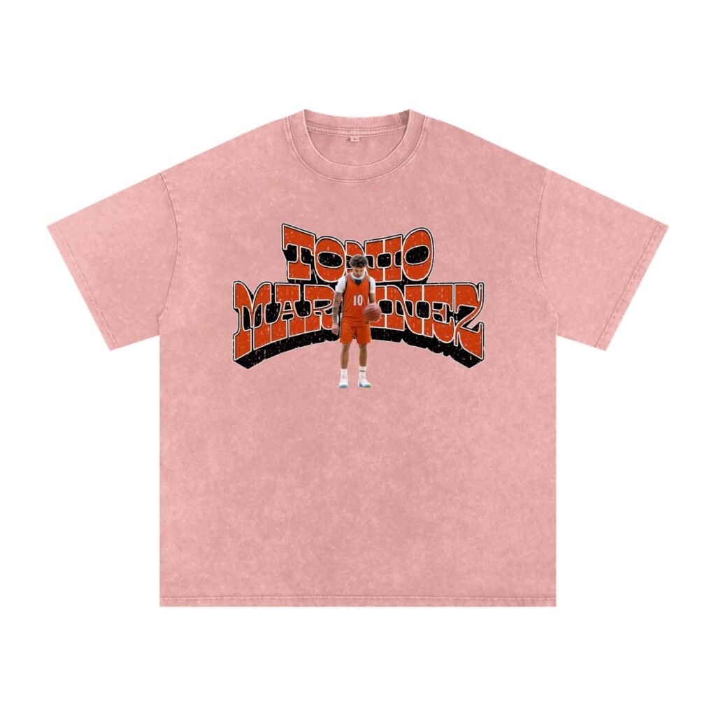 Tonio Martinez Snow Washed Oversized TEE