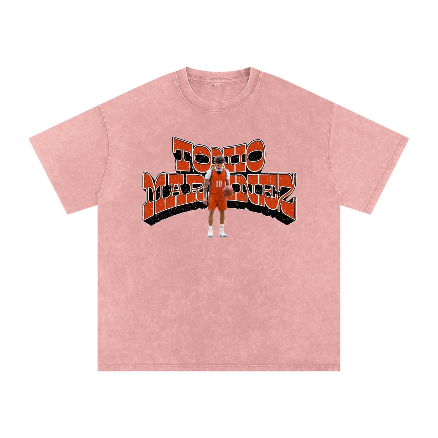 Tonio Martinez Snow Washed Oversized TEE - Image 5