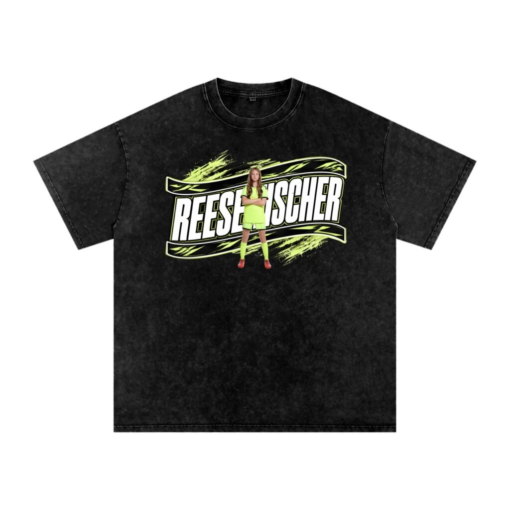 Reese Tischer Snow Washed Oversized TEE