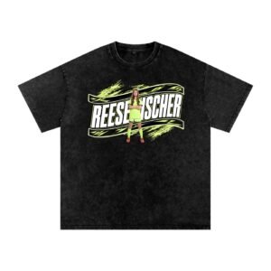 Reese Tischer Snow Washed Oversized TEE - Image 1