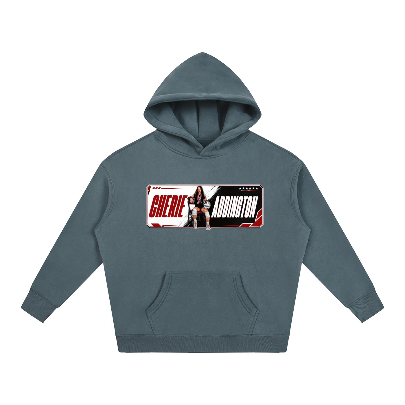 Cherie Addington Oversize Fleeced Hoodie - Image 4