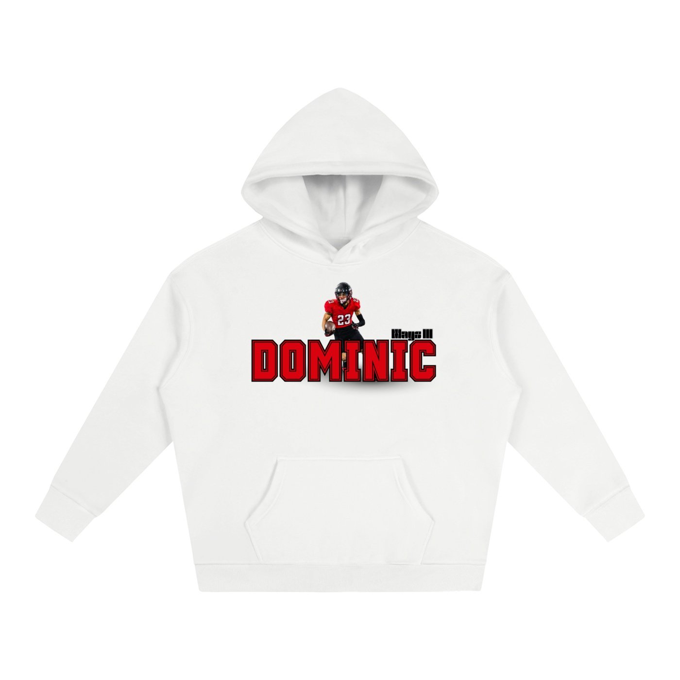 Dominic Mays III Oversize Fleeced Hoodie - Image 2