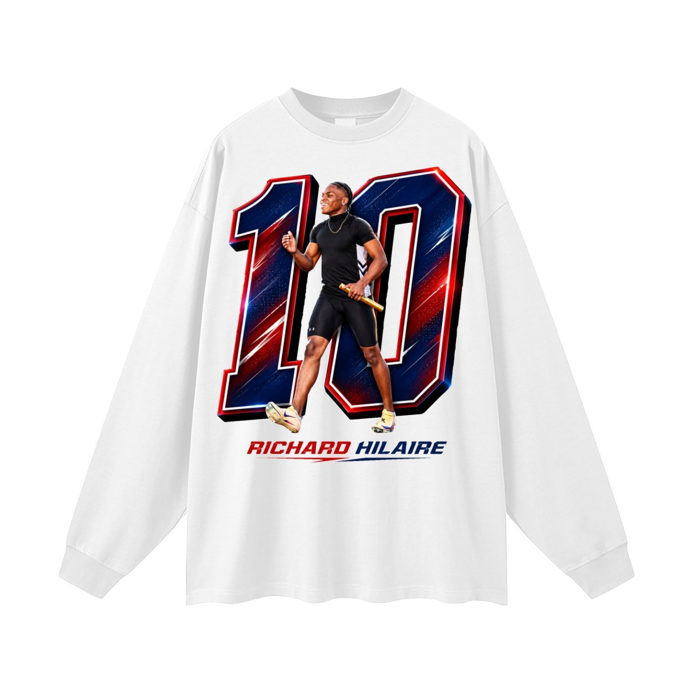 Richard Hilaire Unisex Long Sleeve T-Shirt - Image 2